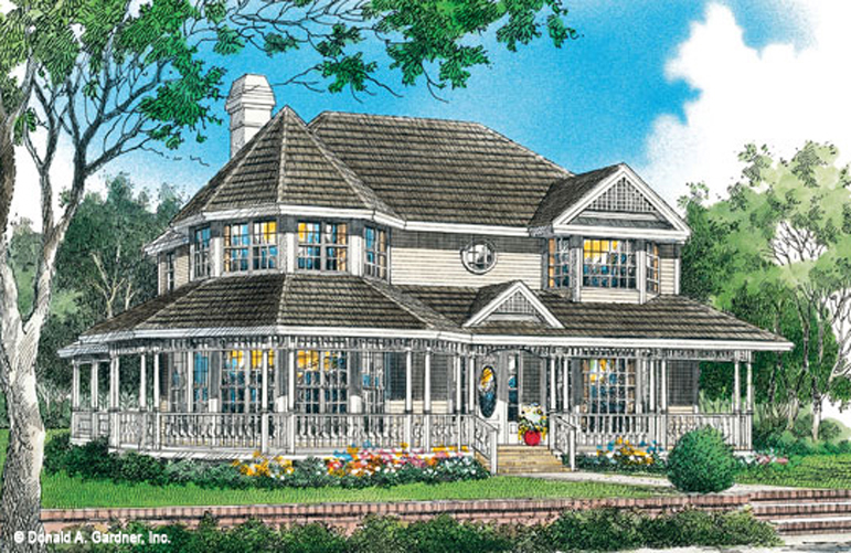 Victorian Style House Plans - The Ashley Plan 244