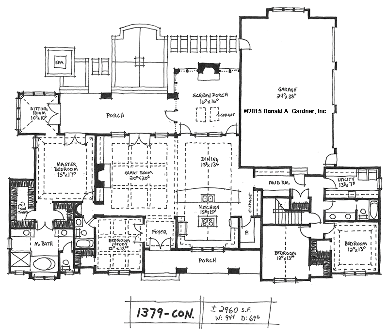  HOME  PLAN  1379 NOW AVAILABLE Don Gardner House  Plans 