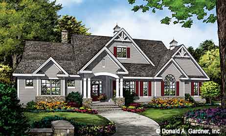 rear entry garage home plans