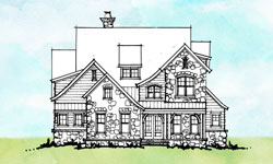 Conceptual House Plan 1491