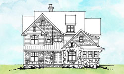 Conceptual House Plan 1493