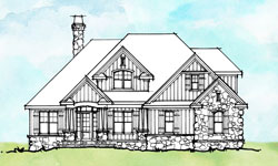 Conceptual House Plan 1509